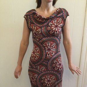 Peruvian Connection Allegra Sheath Dress Size Small